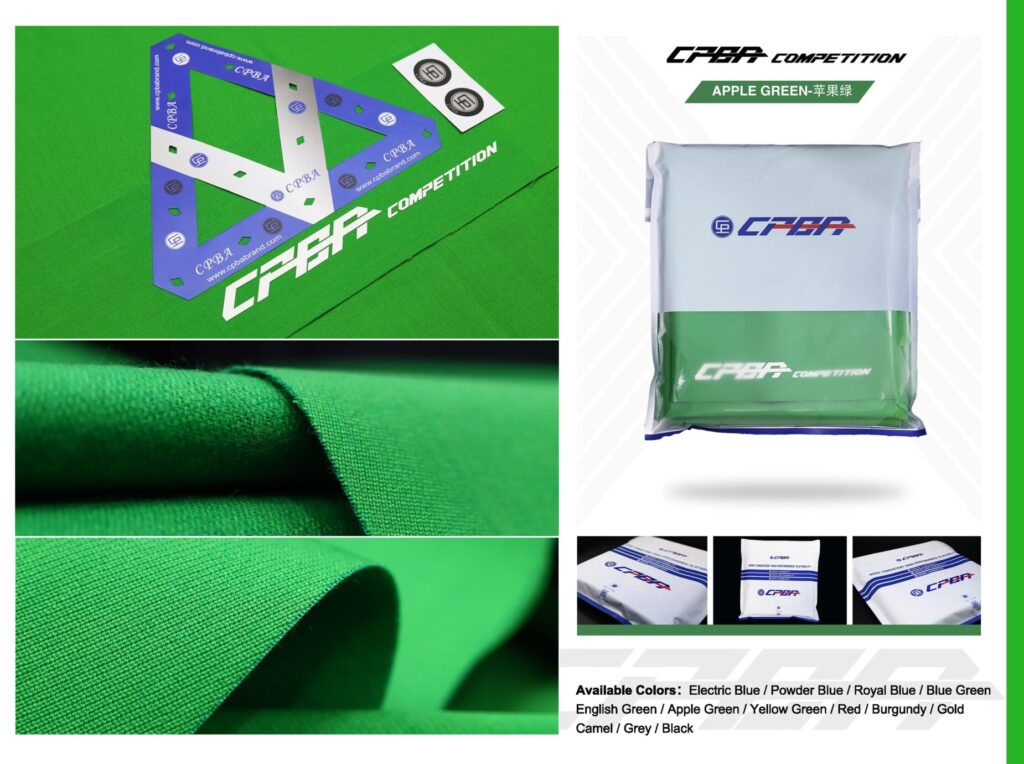 CPBA [Competition Grade] Professional Worsted Pool Table Cloth – Fast ...