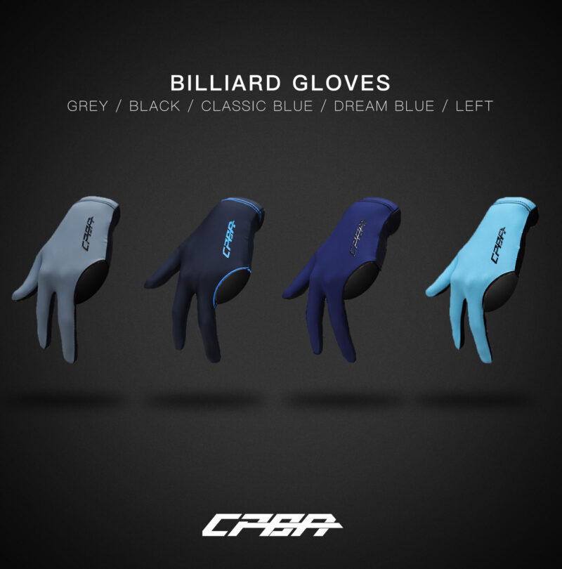 CPBA Professional Billiard Glove [Close Finger] Left hand only